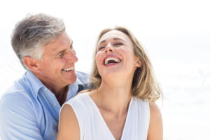 dental implant patients smiling